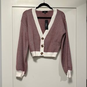 NWT Lulus button down cardigan sweater